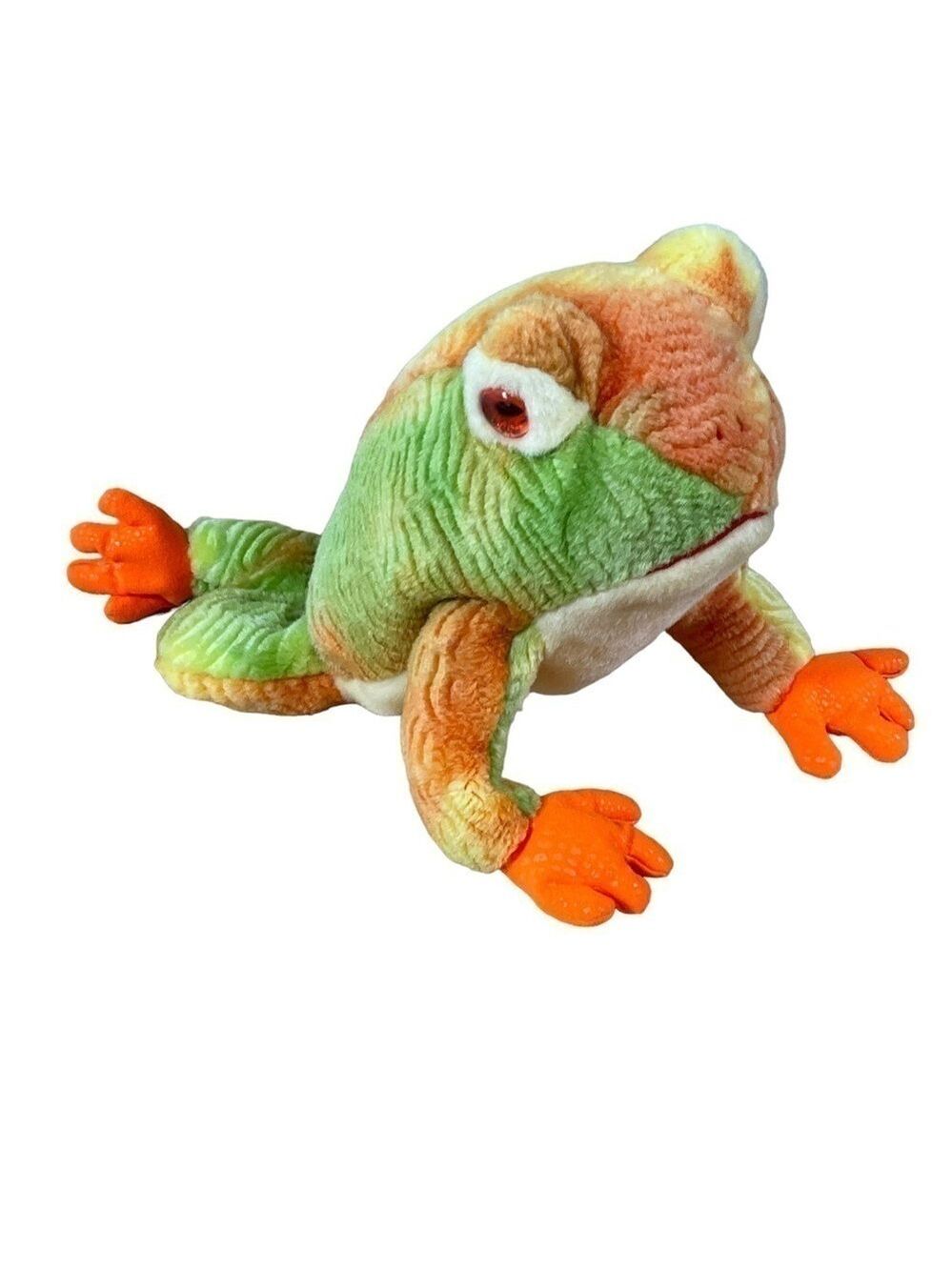 Prince The Frog Retired 2000 TY Beanie Buddy 13in Bullfrog Tie dye